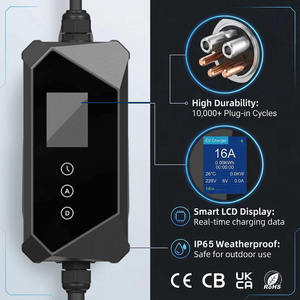 Estación de Carga para Vehículos Eléctricos (VE) Portátil de 7kW/11kW, Estándar Chino ODM GBT, Nueva OEM 230V, con Corriente Ajustable y Funciones Inteligentes - Product Image 4