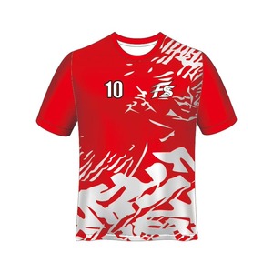 Custom Retro Pattern Soccer Jersey Breathable Fabric with Team Name and Logo Printing Individualized Soccer Wear - Product Image 3
