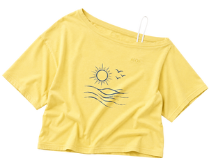 Vintage Asymmetric Crew Neck 100% Cotton Skinny Short Sleeve Graphic Tee Summer Fashion Casual Clothing Women's Shirts - Product Image 5