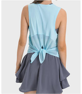Chaleco Holgado con Abertura Trasera y Panel de Malla para Mujer, Transpirable, de Secado Rápido, para Correr y Gimnasio, Marca TRIOTAKE INDUSTRY - Product Image 4