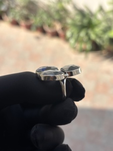 High Quality Trendy Handmade Fancy Labradorite <b>Statement</b> <b>Ring</b> for Women Sterling Silver Gemstone Fine Jewelry Wholesale Quantity - Product Image 3