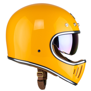 หมวกกันน็อค NEW ROYAL HELMET M141K รุ่นคลาสสิกสุดหรูแบบเต็มใบ สำหรับรถจักรยานยนต์ ผลิตจากวัสดุ ABS คุณภาพสูง ได้รับมาตรฐาน DOT พร้อมระบบปิดแบบปลดเร็ว - Product Image 6