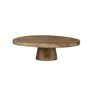 Rustic Wooden Cake <b>Stand</b> for Serving Cakes <b>Cupcakes</b> Pastries Desserts and Decorative Table Displays - Product Image 1