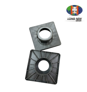 Soporte de Montaje para Tuberías de Plástico ABS/PP/PC Personalizado LONGNEW |   Placa Base Cuadrada Moldeada por Inyección con Brida - Product Image 3