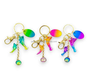 Llavero de regalo con forma de delfín, impresión UV 3D, set de regalo funcional, pequeño y lindo, para turistas, de la tienda de souvenirs. - Product Image 3