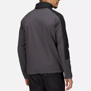 New Design Softshell <b>Jacket</b> for <b>Men</b> Custom Design Winter Workwear Windproof Fleece Lined Zip Up <b>Soft</b>-<b>Shell</b> <b>Jacket</b> - Product Image 4