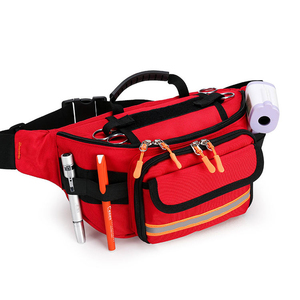 Riñonera de Primeros Auxilios para Exteriores, Bolsa de Cintura, Bolsa Médica de Emergencia, Kit de Primeros Auxilios de Viaje, Cierre de Cremallera de Nailon Resistente al Agua - Product Image 3