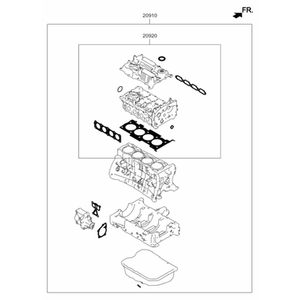 Grandeur/Azera Nouveaux joints et garnitures 209202GU05 - Product Image 2