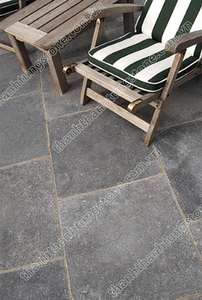 Meilleures ventes : Pavés en pierre bleue sablée, pierre calcaire naturelle pour aménagement paysager moderne, dalles de sol extérieures durables - Product Image 3