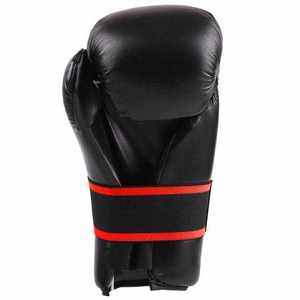 ถุงมือชกมวยพิมพ์โลโก้ตามสั่ง ถุงมือมวยไทย คิกบ็อกซิ่ง สำหรับฝึกซ้อม MMA เทควันโด แบบผูกเชือก ระดับมืออาชีพ - Product Image 4