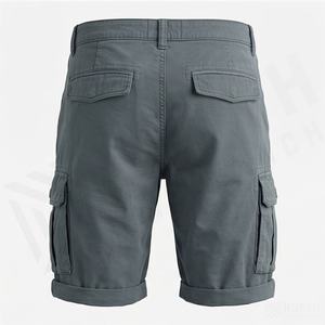 Shorts cargo tactiques pour hommes, style 2025, en coton, longueur au-dessus du genou, 34 po, multi-poches, coupe premium, pour l'été, OEM - Product Image 2