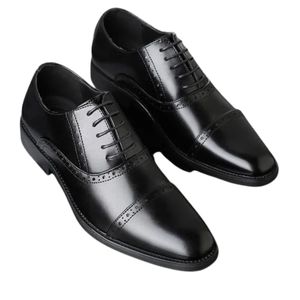 Calzado Casual de Cuero para Hombre, Punta Redonda, Cuero Vacuno Premium, Comodidad Diaria, Fabricante Global al por Mayor - Product Image 1