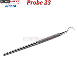 Professional Dental Probes #23 Composite Filling Plugger Explorer Root Canal Spreader Scaler 5.70 Inch Probe Medic Instruments - Product Image 5