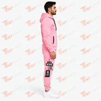 Nouvel ensemble de survêtement d'hiver pour homme 2026 de haute qualité, personnalisé, avec sweat à capuche zippé et pantalon de survêtement 100 % coton