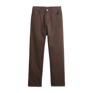 Jeans en denim délavé sur mesure pour hommes, coton de haute qualité, coupe classique, style vintage, pantalon décontracté, fabrication OEM - Product Image 1
