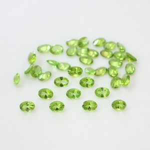 Peridoto Natural, Corte Ovalado, Facetado, Piedras Preciosas Sueltas al por Mayor, Cuentas de Peridoto Verde a Granel para la Fabricación de Joyas, Auténticas - Product Image 3