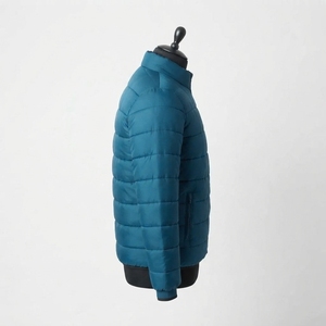 Chaqueta Acolchada de Lona con Capucha para Hombre, Talla Grande, Logotipo Personalizado, Transpirable, de Secado Rápido, para Invierno y Actividades al Aire Libre - Product Image 2