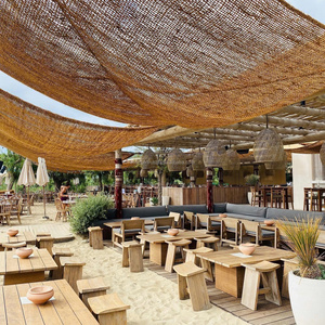 Eco2go Vietnam Handmade Woven Coir Outdoor Sunshade Sail | 95% <b>Shade</b> Rate Natural Coconut Fiber for Skylight Protection - Product Image 3