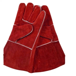 Gants de soudage en cuir de vachette pleine fleur certifiés CE 11 oz, avec manchette de sécurité, antidérapants, durables, résistants à la chaleur et aux étincelles, pour la lutte contre les incendies - Product Image 4