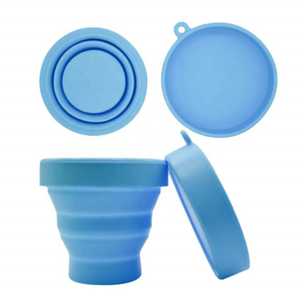 Taza de Viaje Plegable de Silicona de 170 ml, Libre de BPA, para Camping - Product Image 4