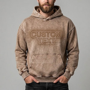 Sweat-shirts à capuche pour hommes style urbain avec strass, confortables et chauds, idéaux pour la mode de rue et la vie nocturne - Product Image 3