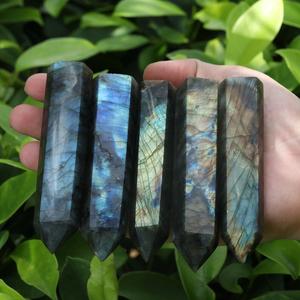 Torre de Cristal de Labradorita Natural Chakralume, Pulida a Mano, Piedra Curativa, Meditación, Reiki, Energía de Chakra, Decoración Espiritual - Product Image 6