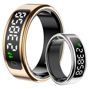Religious Smart Ring IP68 Sleep Fitness Tracker Remote <b>Camera</b> Blood Pressure Health Monitor Steel 3-5 Days Battery - Product Image 1