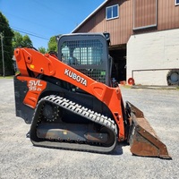 Chargeuse compacte Kubota SVL95-2 avec hydraulique avancée pour la construction, l'aménagement paysager et les travaux lourds