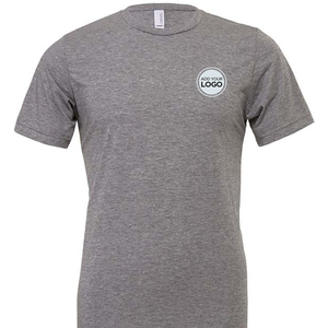 Camisetas de alta calidad con impresión DTG, personalizadas con etiqueta privada, etiqueta desprendible, estilo vintage, mezcla de algodón y poliéster. - Product Image 1