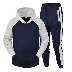 New Arrival 2026 Custom Men Pullover <b>Tracksuits</b> Set Workout Wholesale Customized Design Pullover <b>Tracksuit</b> For Men's - Product Image 3