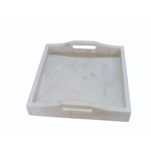 Plateau rectangulaire en marbre naturel de luxe pour salle de bain et comptoir de cuisine, vert noirâtre, décoration intérieure, plateau de service, prix bas - Product Image 6