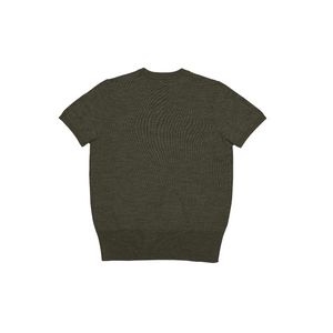 ODM OEM Femmes Casual Ras Du Cou Pull Mince Coupe Régulière Manches Courtes - Product Image 3