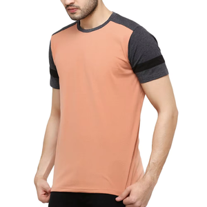 Wholesale Custom Logo Printed Men's T-Shirts Polyester/Cotton Blend Silk Screen Printing Front Acid Wash Eco-Friendly Quick Dry - Product Image 4