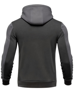 3Pcs Men's Hooded Sweatshirt Set Casual Solid Color Long Sleeve T-Shirt Jogger Pants Tracksuit Autumn Wear made in Bangladesh - Product Image 4