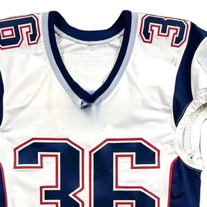 Maillot de football américain personnalisé en mesh respirant – Tenue d'équipe pour jeunes et adultes, entraînement et match, maillot de sport par sublimation - Product Image 4