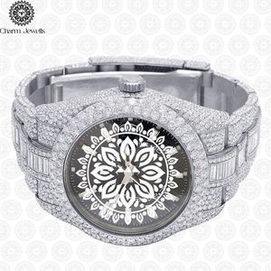 Charm Jewells Luxury Stainless Steel Tonneau <b>Watch</b> 42mm Analog Quartz Sapphire Crystal Luminous Unisex Fashion - Product Image 2