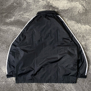 Men's Color Blocking <b>Racer</b> <b>Jacket</b> Windproof Polyester Stand Collar Zipper Closure Sporty Autumn Wear - Product Image 5