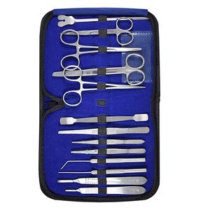 Juego de 9 Piezas para Sutura de Cirugía Menor, Kit de Entrenamiento Quirúrgico de Acero Inoxidable, Herramientas de Práctica Reutilizables para Estudiantes de Medicina y Profesionales - Product Image 6