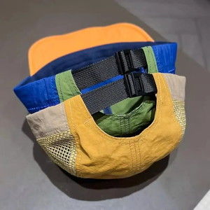 หมวกเบสบอลตาข่ายสีสันสดใสสไตล์เกาหลีหมวกบังแดดระบายอากาศได้ดี, การออกแบบที่เหมาะกับทุกคน, สำหรับผู้ชายผู้หญิงกีฬากลางแจ้งทุกวัน - Product Image 4