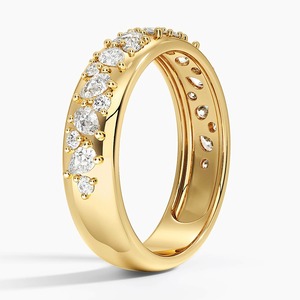 แหวนเพชรทรงลูกแพร์สั่งทำพิเศษ ทอง 14K 18K ประดับเพชรทรงเหลี่ยมมรกต แหวนเพชรคุณภาพสูง รับรองโดย IGI เพชร CVD ปลูกในห้องปฏิบัติการ แหวนหมั้นและแหวนแต่งงานสำหรับผู้หญิง - Product Image 5
