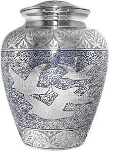 Top Quality Best Selling Cremation <b>Urns</b> Metal for Adult <b>Large</b> Aluminium High Cremation <b>Urns</b> Metal - Product Image 1