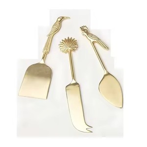 Classic Stainless Steel Cheese <b>Knife</b> Series <b>Sharp</b> Cutting Tools <b>Kitchen</b> Serving Accessories - Product Image 1
