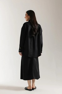 Ensemble coordonné pour femmes, tenue élégante en deux pièces, conçue pour un port quotidien confortable, look moderne, coupe facile, coutures de qualité supérieure, 100% coton - Product Image 3