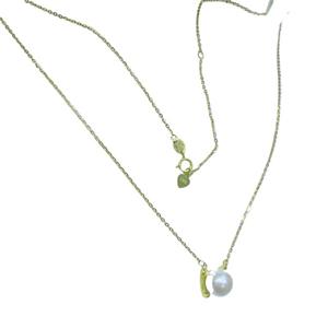 Collier de perles d'eau douce rondes authentiques de Zhuji, 8-9 mm, pendentif en argent pur, forme presque parfaite, accessoire de mode pour les trajets quotidiens - Product Image 5