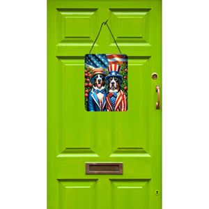 All American Greater for Swiss Mountain Dog Porte murale Imprimés multicolores 12x16 Panneau métallique en aluminium pour cuisine Salle de bain - Product Image 2