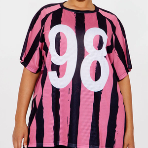 เสื้อฟุตบอลอเมริกันแบบขายส่งสั่งทำได้ 100% โพลีเอสเตอร์ พิมพ์ลายแบบซับลิเมชั่นทันสมัย ดีไซน์ลายที่อก สำหรับทีมไซส์ใหญ่ - Product Image 6