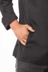 Vestes de Chef cuisinier en coton/polyester, avec logo personnalisé, unisexe, service OEM, pour restaurant et cuisine, meilleur prix - Product Image 6