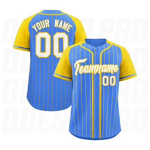 Camisetas de Béisbol con Impresión Personalizada Bajo Demanda, Impresión por Sublimación, Envío Directo, Uniformes de Béisbol Personalizados para Equipos - Product Image 2