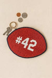 Monedero de Fútbol Clásico TIMELESS CRAFT, Hecho a Mano con Cuentas, Estilo Deportivo Minimalista, Cierre de Cremallera Resistente, Mini Multifuncional - Product Image 6
