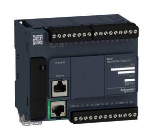 Dernière arrivée Modicon M221 PLC Logic Controller avec écran LCD et 24 chiffres Nombre d'entrées PLC de traitement haute vitesse - Product Image 1